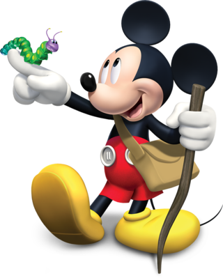 Mickey Mouse with caterpillar PNG by NAUFALISBACK on DeviantArt