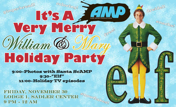 It's A Very Merry William and Mary Holiday Party