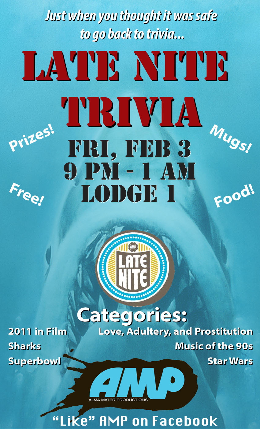 February 2012 Trivia - Flyer