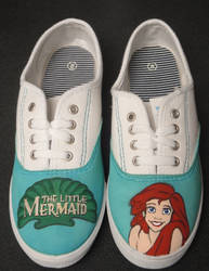 'The Little Mermaid' - Ariel Canvas Shoes