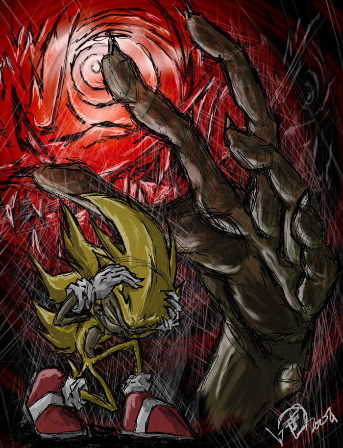 Super Sonic's nightmare