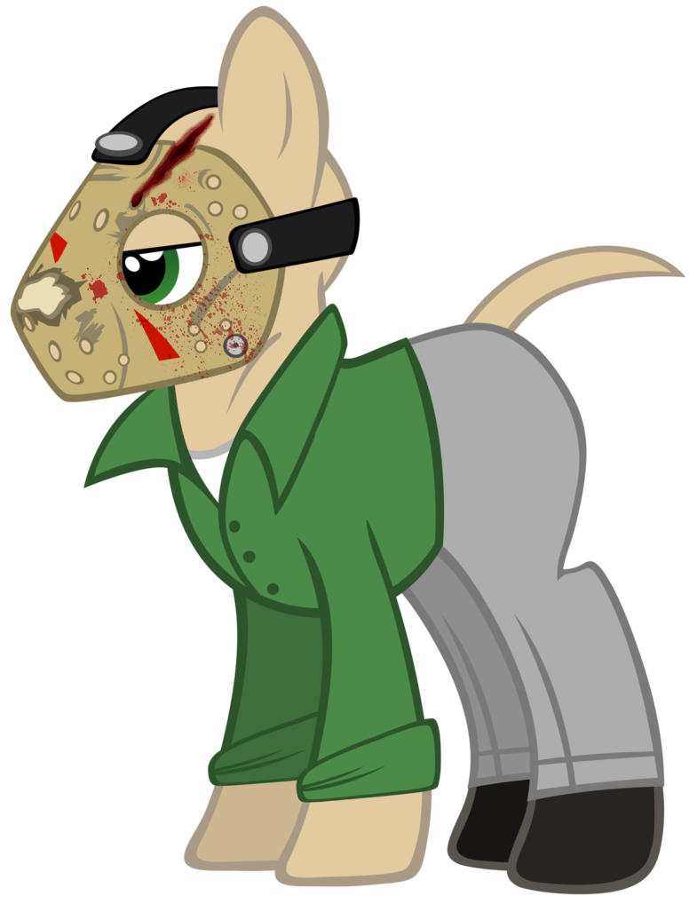 Mlp Jason Pony Jason Voorhees part 4 by MyLittlePonyMix13 on DeviantArt