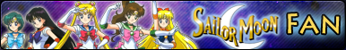 Sailor Moon -Fan button