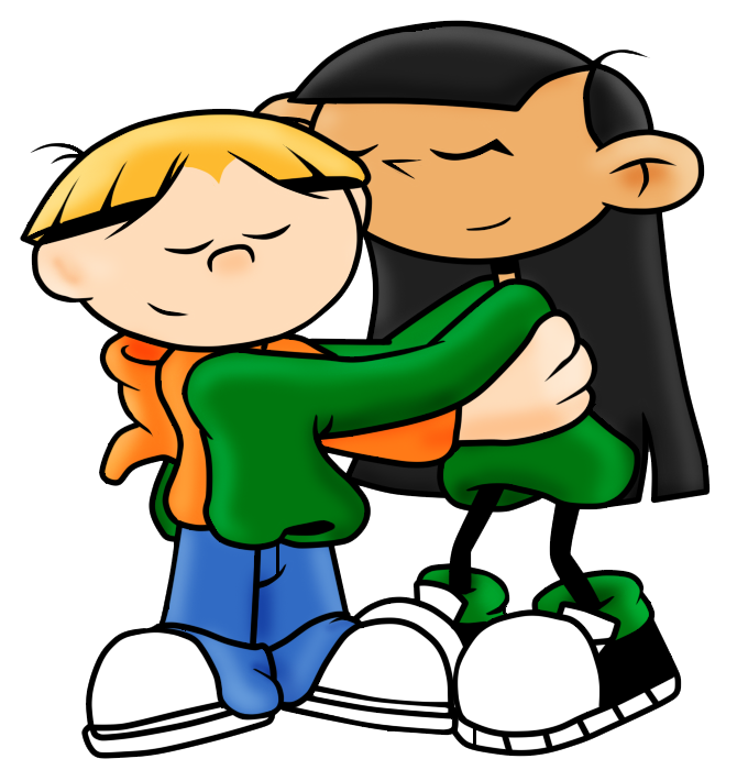 photo Numbuh 3 And Numbuh 4 collab numbuh 3 and numbuh 4 hug by