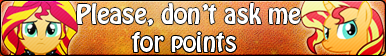 Don't ask for points -Button