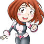 Ochako Uraraka Chibi Fanart by ARS