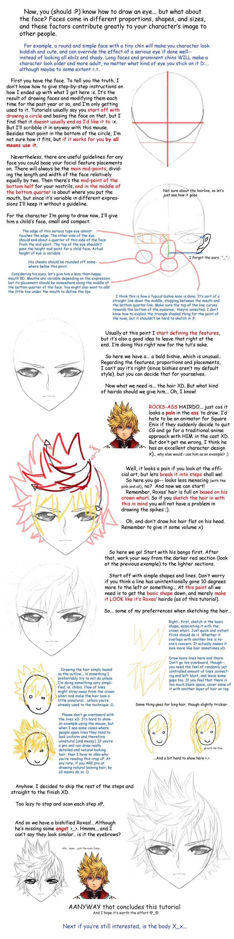 Bishie face tutorial