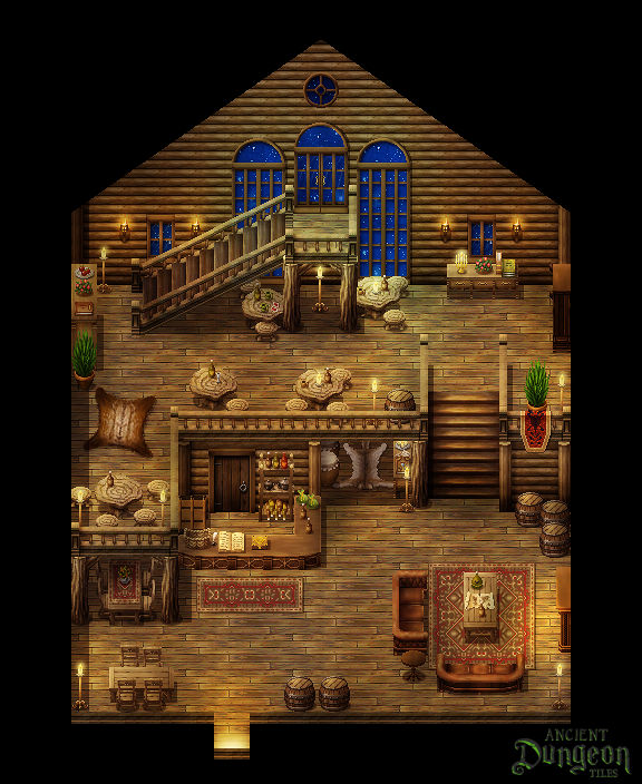 Cozy inn by PinkFireFly on DeviantArt