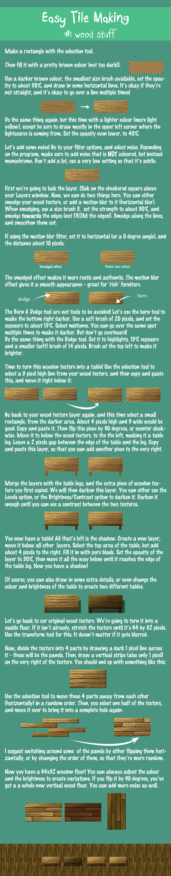 Easy Tile Making - Wood Stuff