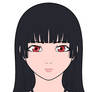 (Microsoft Paint drawing) Hell Girl's Ai Enma