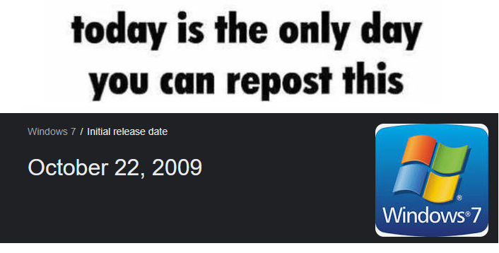 Only Day Today Is The Only Day You Can Repost This by 517ExoReturns on DeviantArt