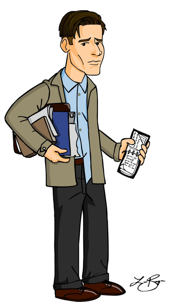 George Mcfly Homework George Mcfly 1955 by LuieB on DeviantArt