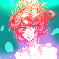 Girl Under The Water