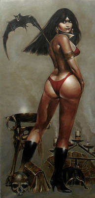 VAMPIRELLA  QUEEN OF HEARTS  { AFTER SANJULIAN} 2