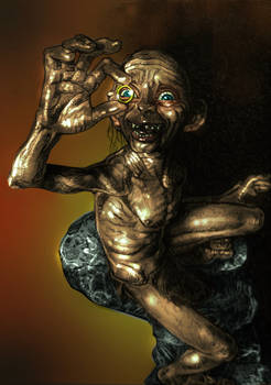 GOLLUM AT MOUNT DOOM 1A