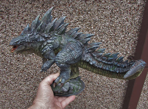 GODZILLA SCULPT PAINT UP A1