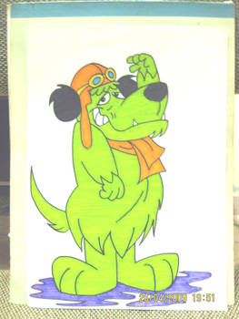 My first drawing... Muttley