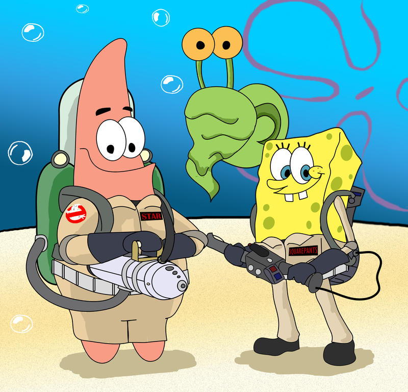 Ghostbuster Squarepants