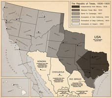 Territorial Evolution of Texas