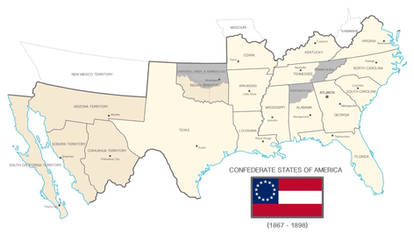 Confederate States of America-1867 (iPad Idea #20)