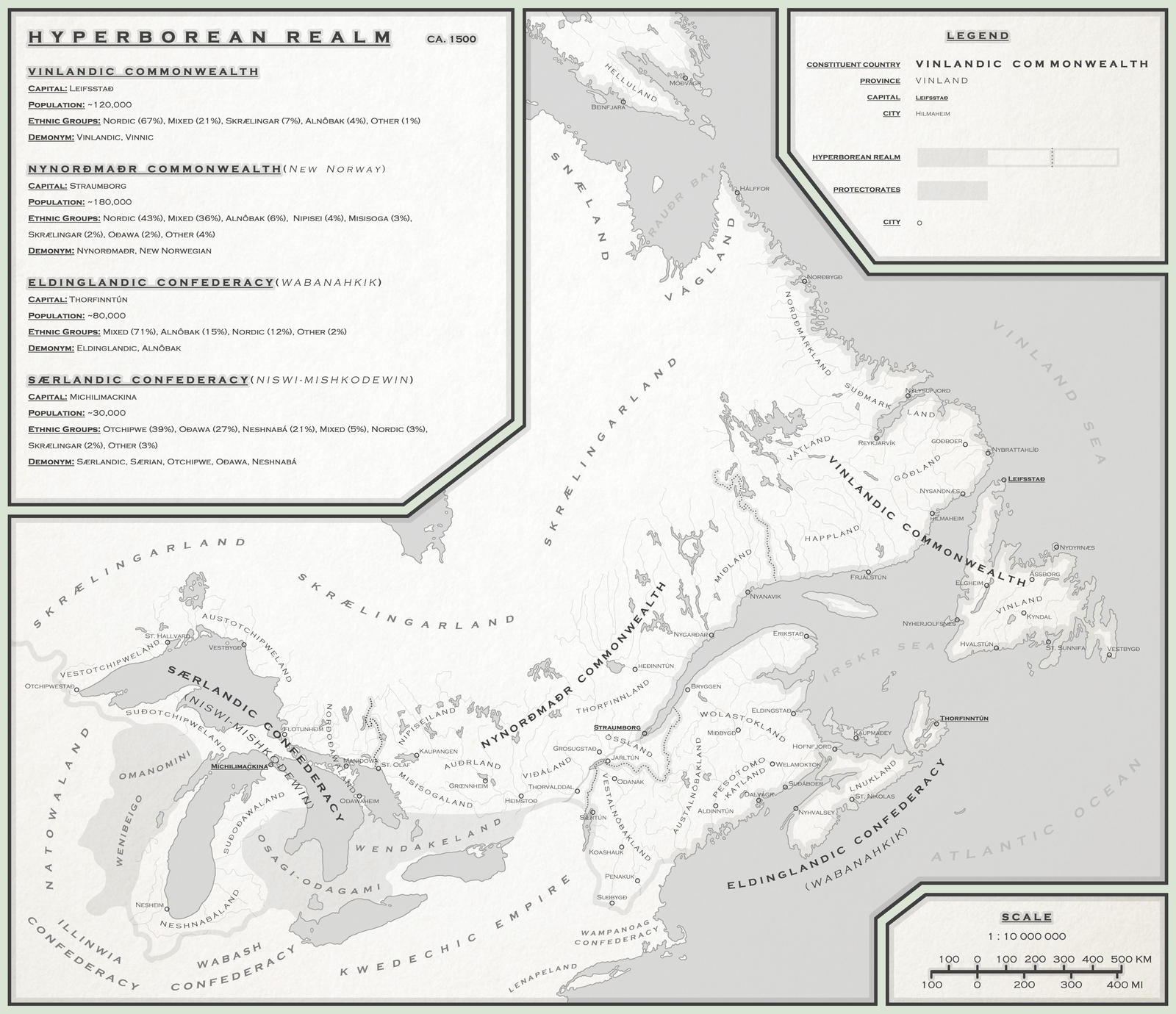 Hyperborean Realm ca. 1500