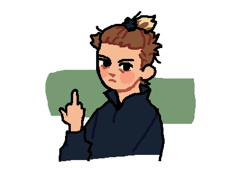 MS Paint Self Portrait by KAKUZUKO on DeviantArt