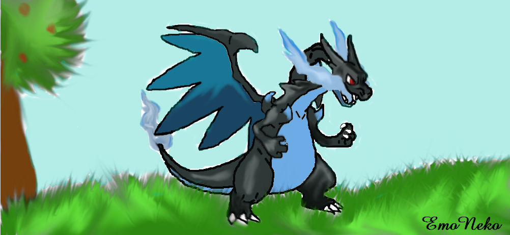 Charizard X Mega Evolution by The-Potato-Cat on DeviantArt