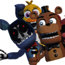 Adventure Withered Fazbear Gang!