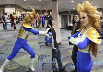 Female saiyan cosplay