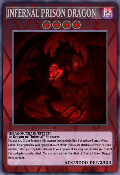 Dragon Inprisoned Chain Monster - Infernal Prison Dragon by LiquidWolfGames on DeviantArt