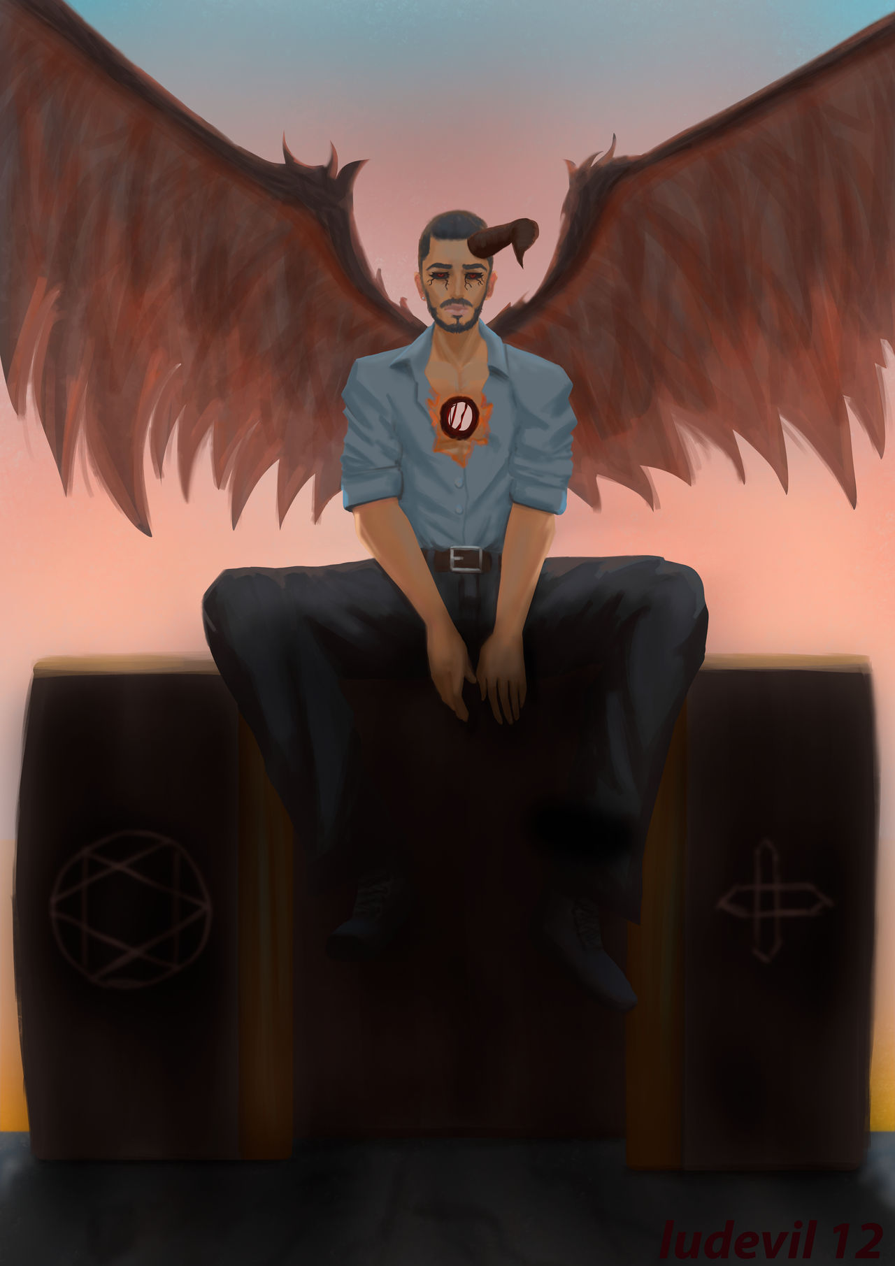 My inner demon by ludevil12 on DeviantArt