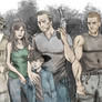 Walking Dead cast - color