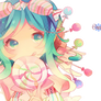 Megpoid Gumi - Candy Candy Render