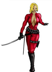 Nina Williams in red Version 2.0