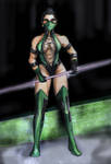 Jade Mortal Kombat Tribute by argeiphontes