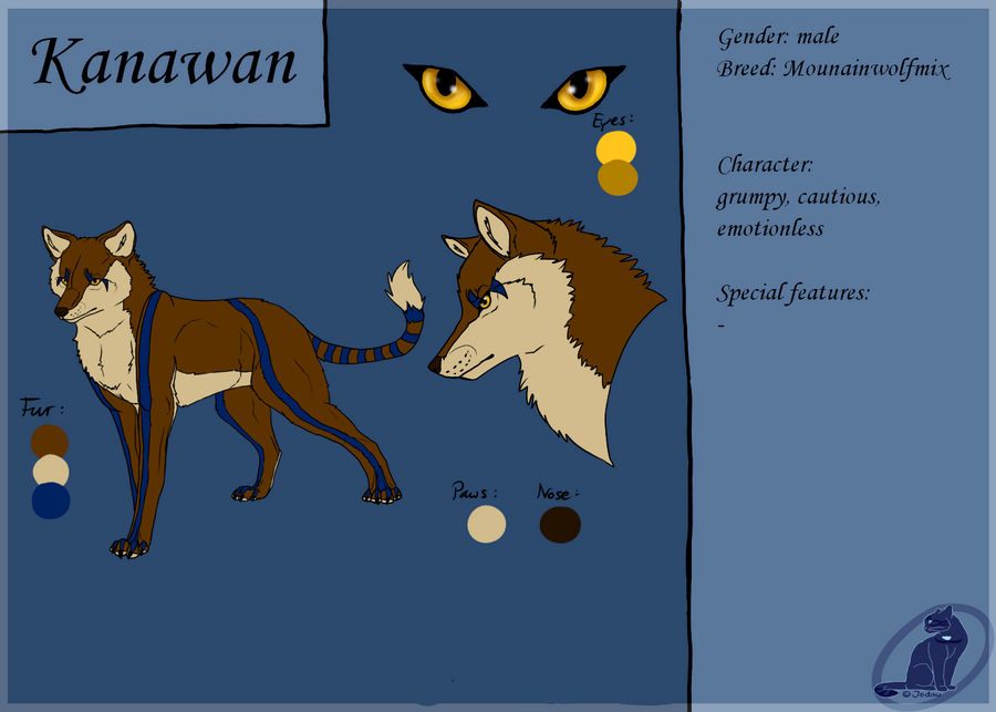 Kanawan Ref Sheet *Will be remade*