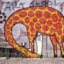 graffiti giraffe