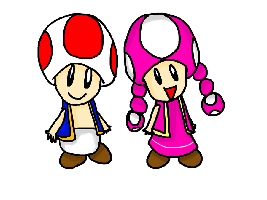 Toad and Toadette