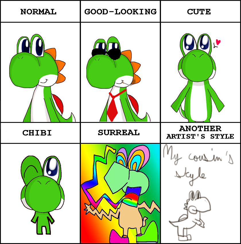 Yoshi Style Meme