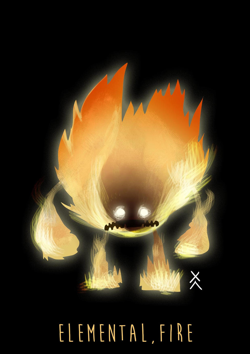 Shadowfire Elemental Elementalfire by xtianayuni on DeviantArt