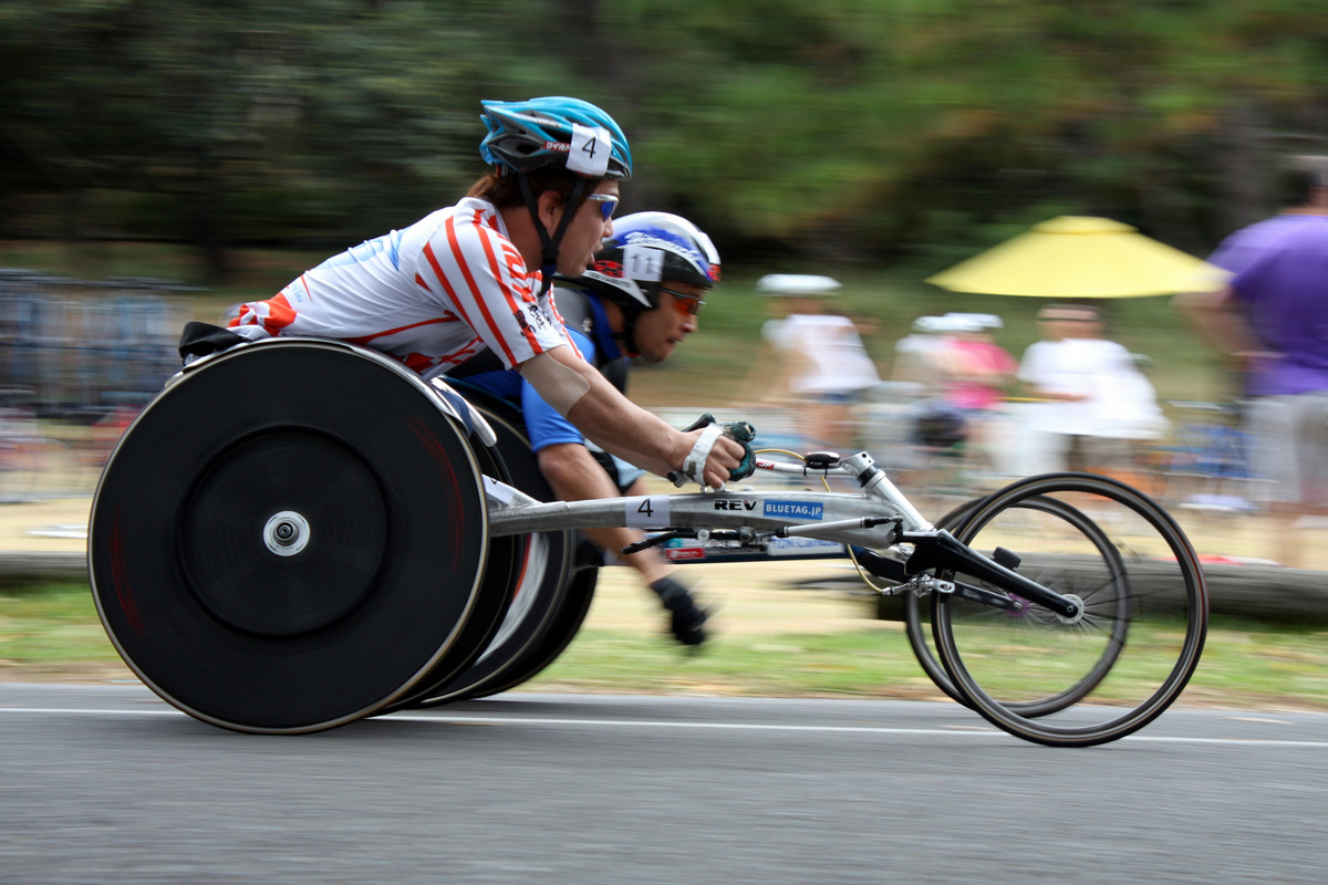Modified Racing Wheelchair Wheelchair Racers by ihaveduff on DeviantArt