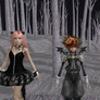 Sora,Serah and Lightning Halloween costumes