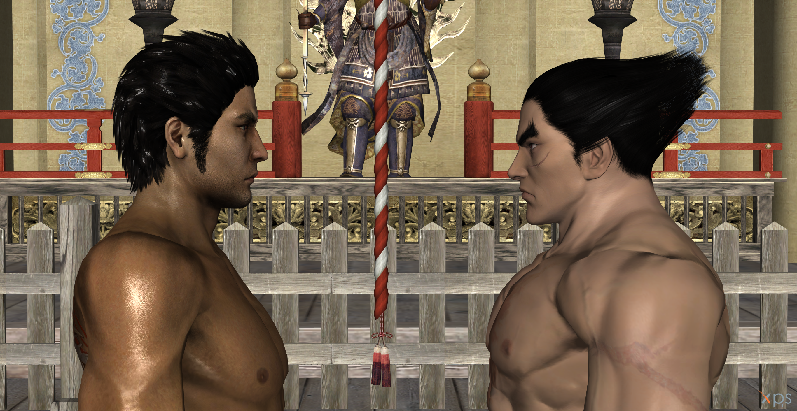 Kazuma Kiryu vs Kazuya Mishima