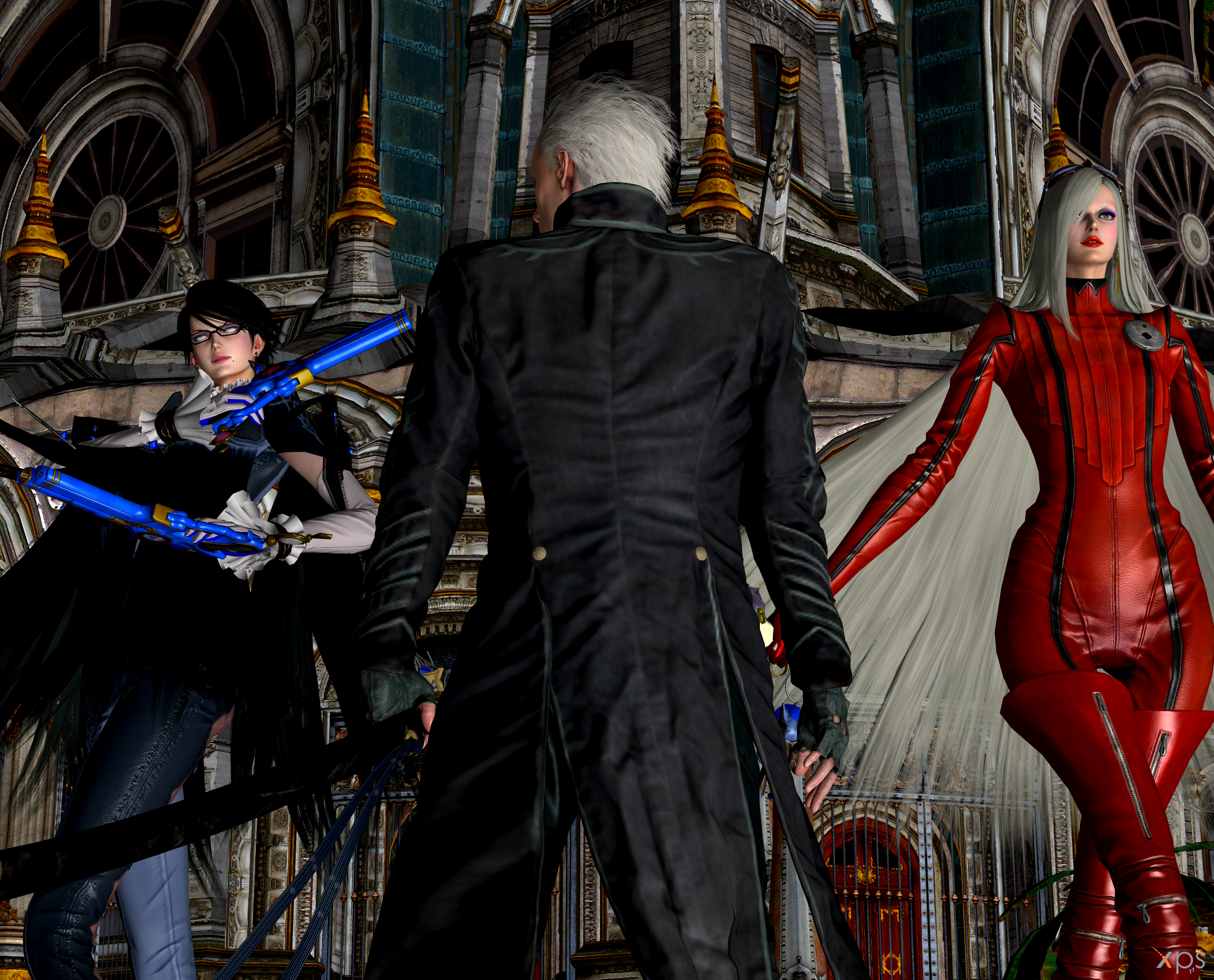 Devil May Cry 4 Bayonetta 2 Dante Vergil Nero PNG, Clipart