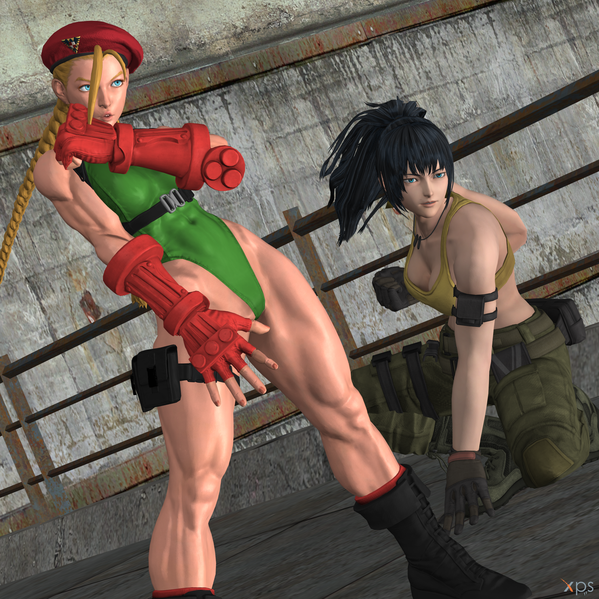 Leona Heidern on X: RT @RamosVitalixxx: Cammy and Vega. And I did