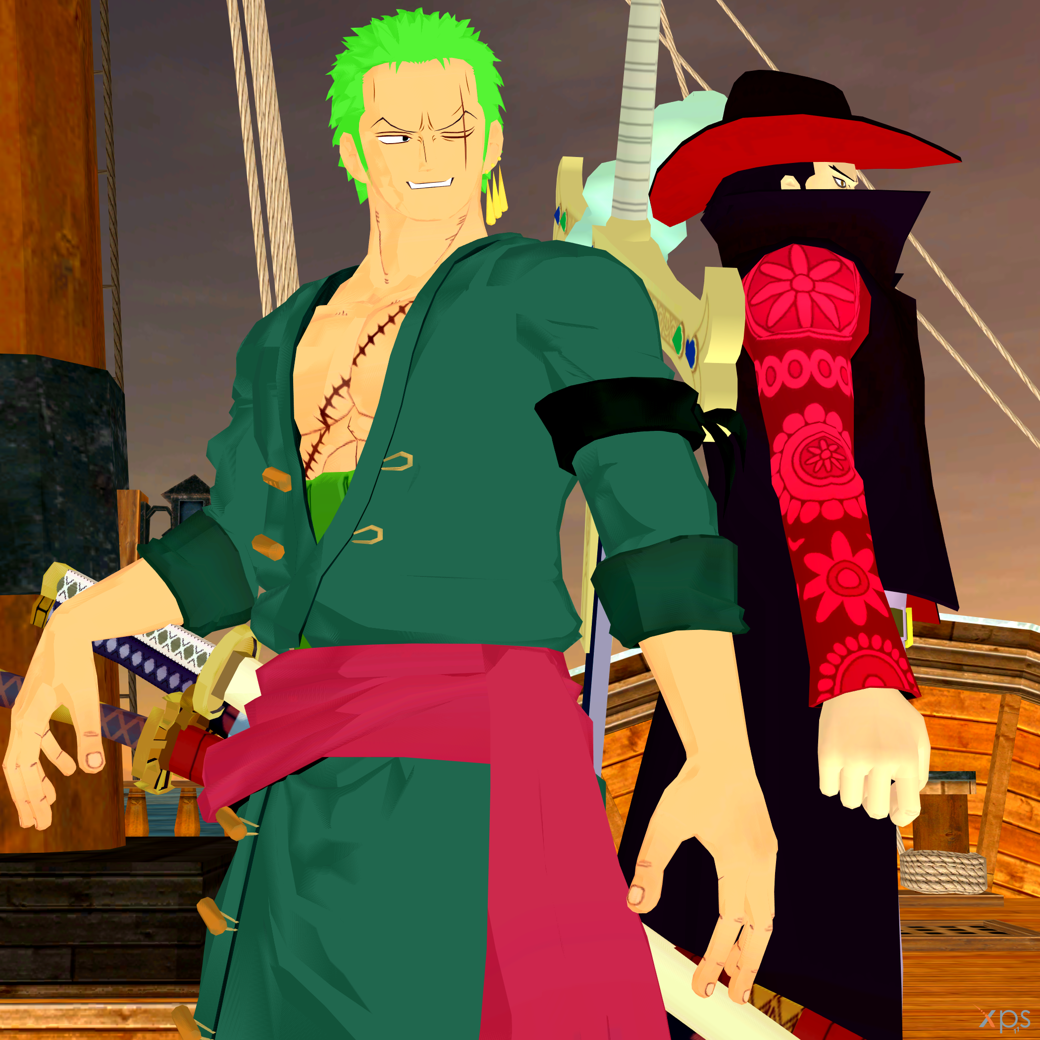 ZORO ONE PIECE HAKI by Allydity2412 on DeviantArt