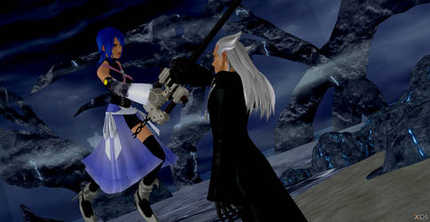 Facing Ansem, Xehanort's Heartless