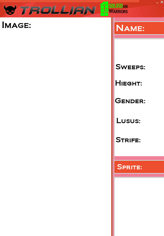 Troll Application SBURBan Warriors Troll application. by KiaTheKat on DeviantArt