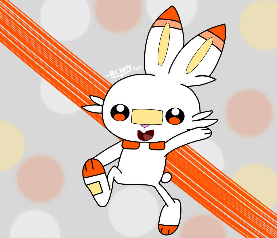 Scorbunny!! by Electragigon on DeviantArt
