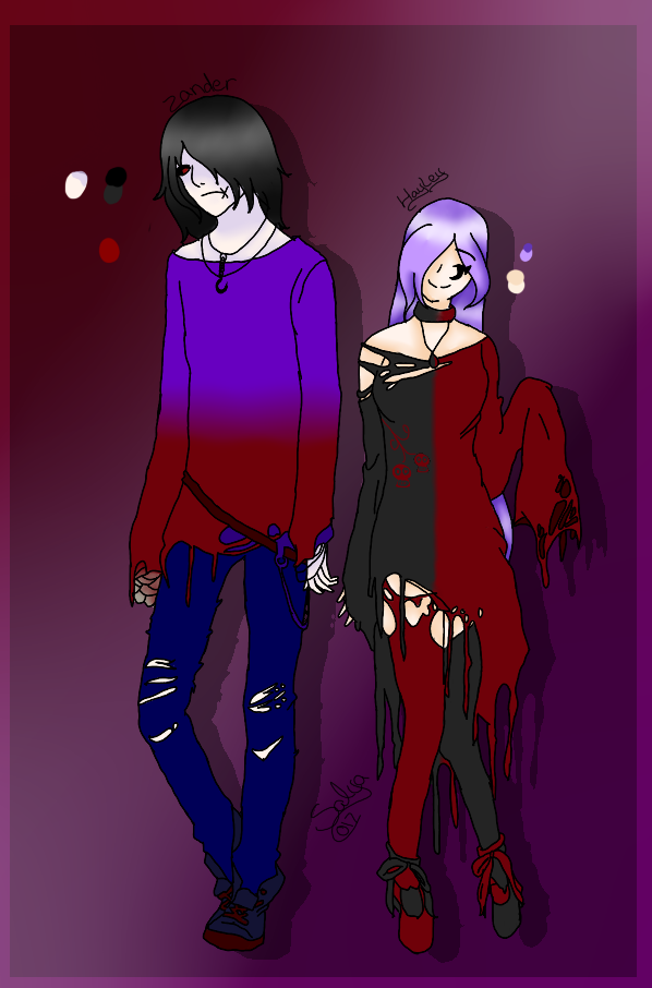 .:OC:. Zander and Hayley Lynx